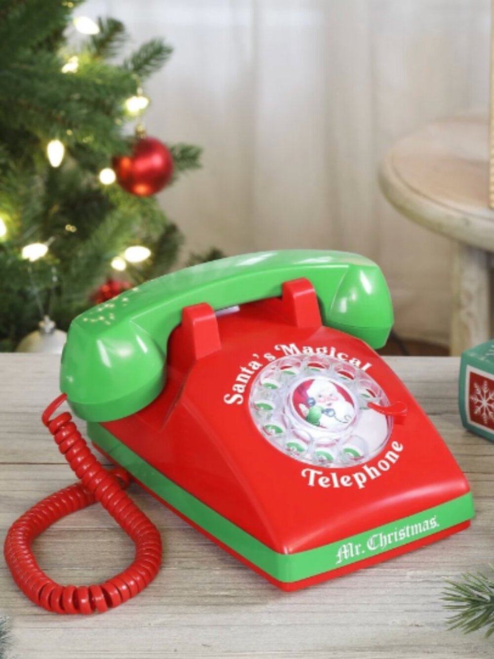 Mr. Christmas Santa’s Interactive Magical Telephone Brand New In Box